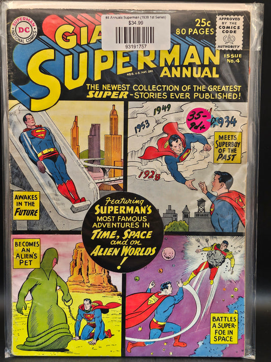 #4 Annuals Superman (1939 1st Series)