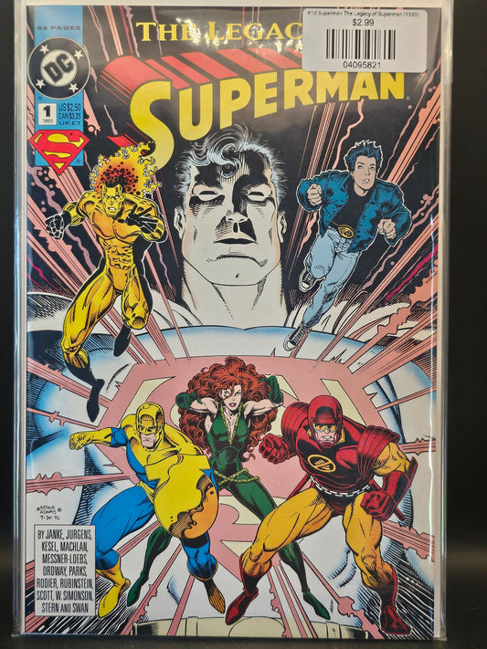 #1d Superman The Legacy of Superman (1993)