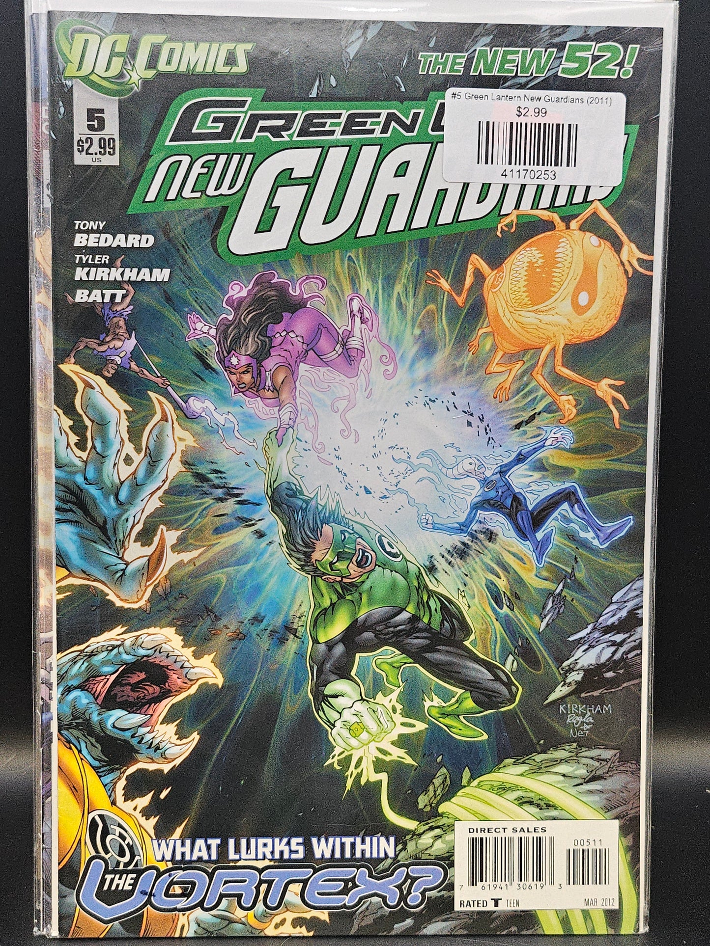 #5 Green Lantern New Guardians (2011)