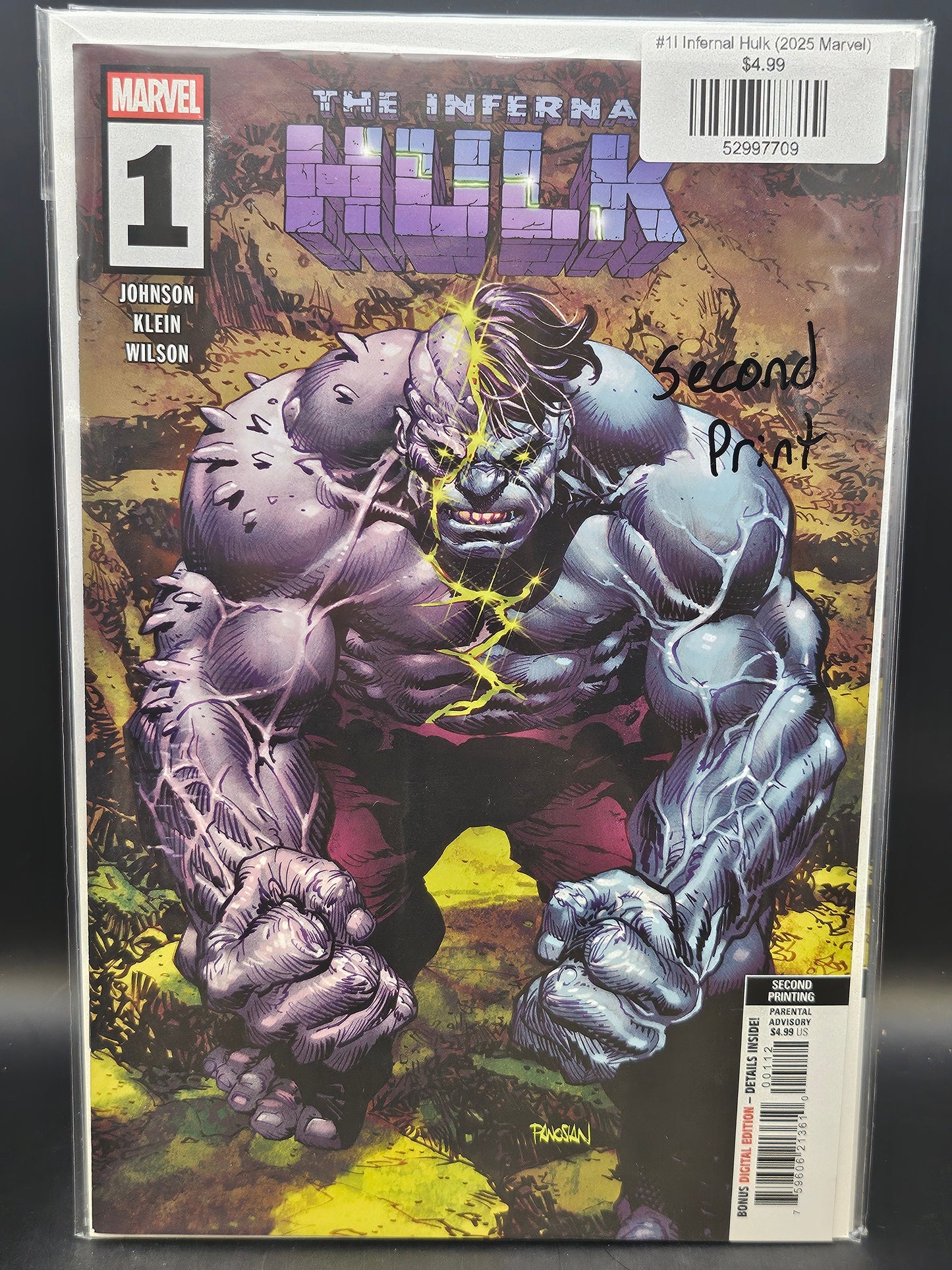 #1I Infernal Hulk (2025 Marvel)