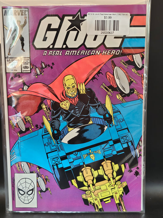 #87d GI Joe A Real American Hero (1982 Marvel)