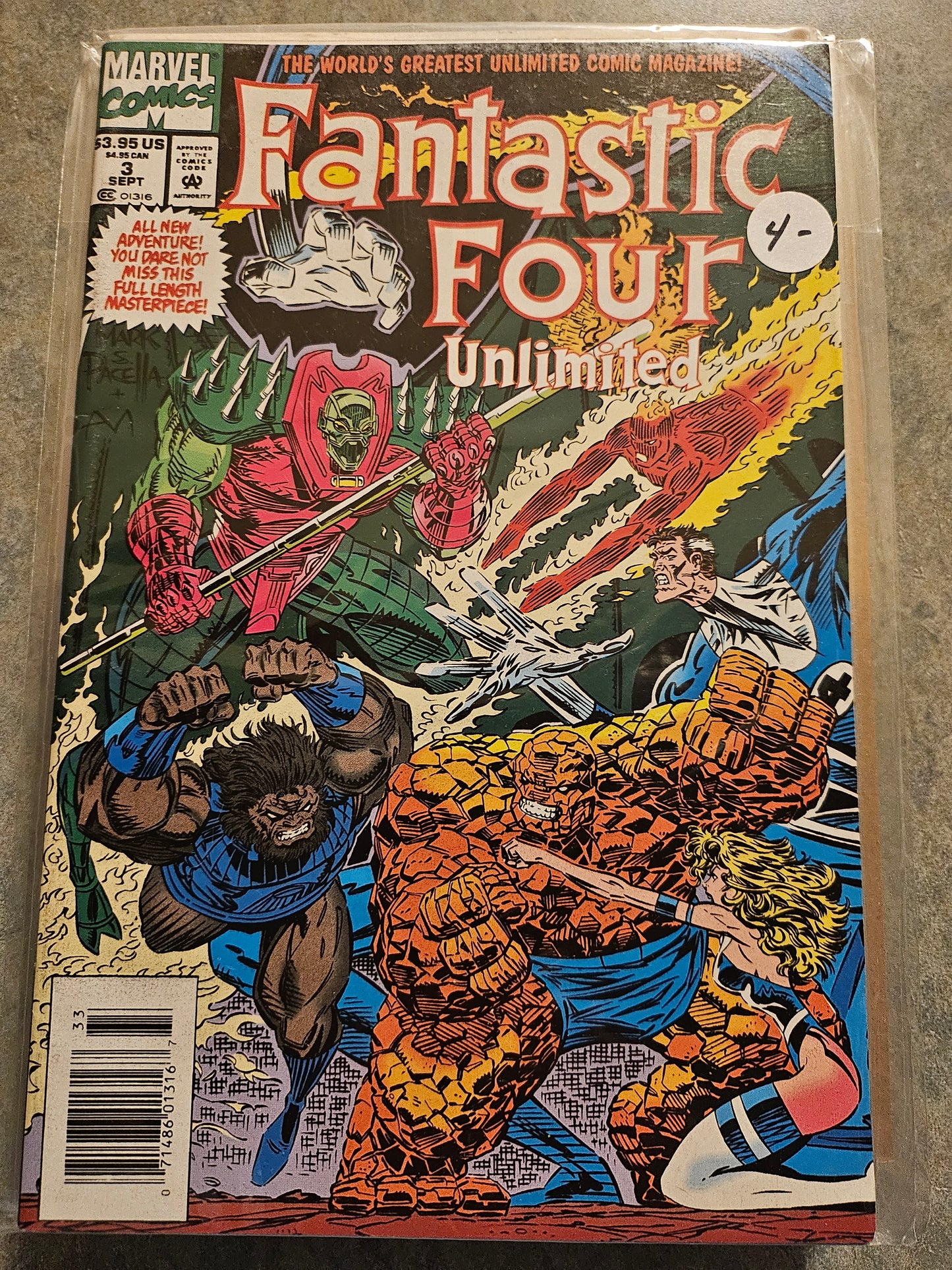 104.102 Fantastic Four – #3 – Unlimited (1993–1995)