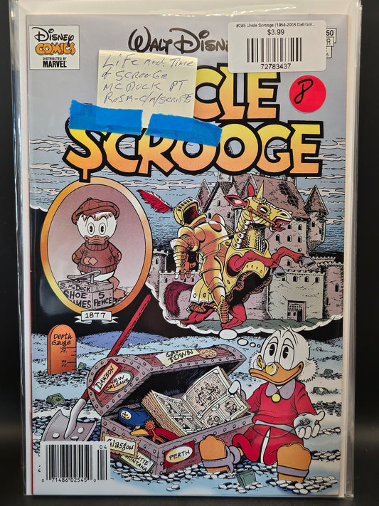 #285 Uncle Scrooge (1954-2008 Dell/Gold Key/Gladstone/Gemstone)