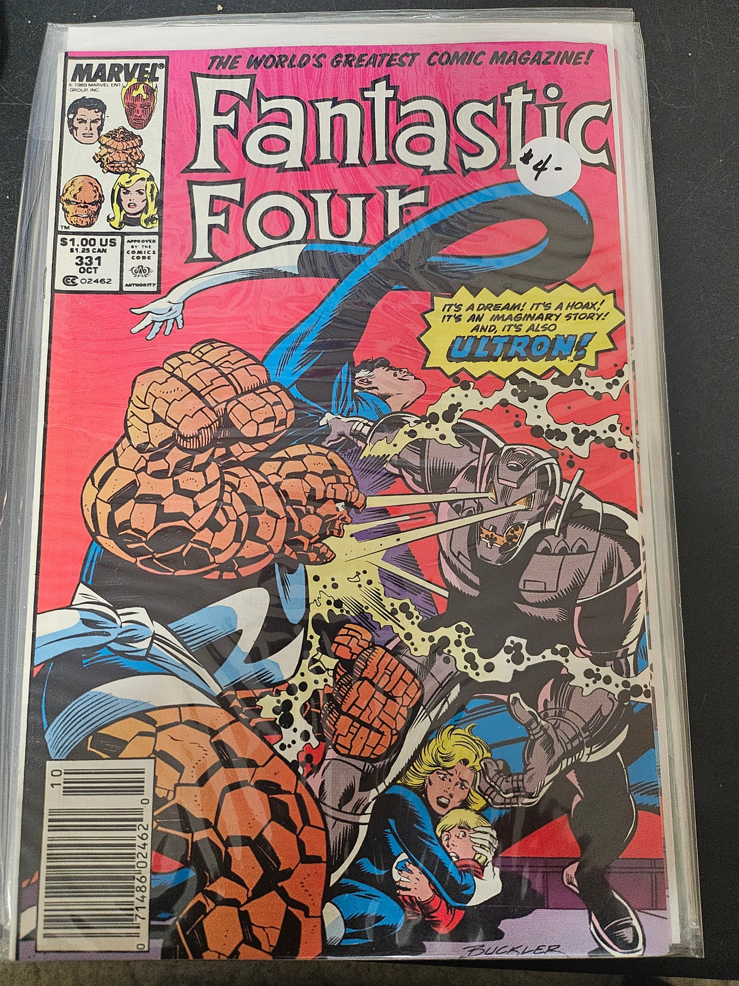 101.140 Fantastic Four – #331 – v1 (1961–1995)