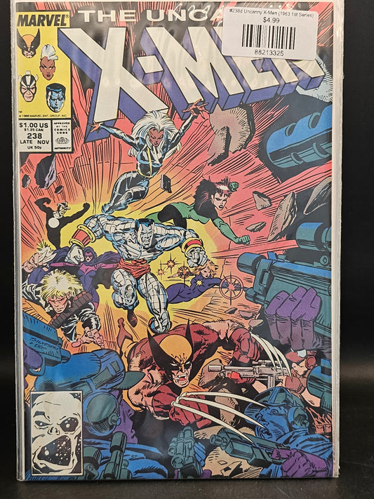 #238d Uncanny X-Men (1963 1st Series)