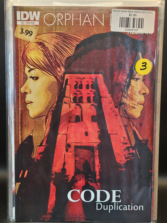 #2SUB Orphan Black Helsinki (2015 IDW)