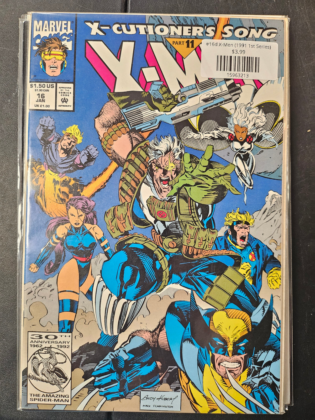 #16d X-Men (1991 1st Series)