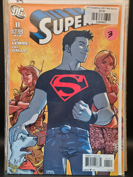 #11 Superboy (2010 4th Series)