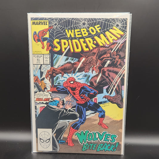 #51D Web of Spider-Man (1985 1st Series)
