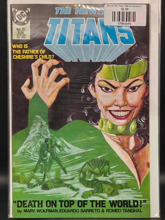 #21 New Teen Titans (1984 2nd Series) New Titans