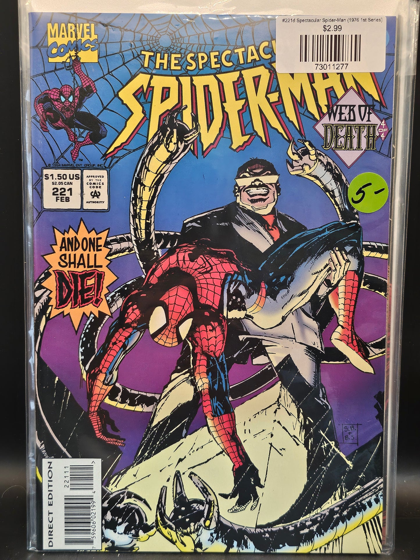 #221d Spectacular Spider-Man (1976 1st Series)