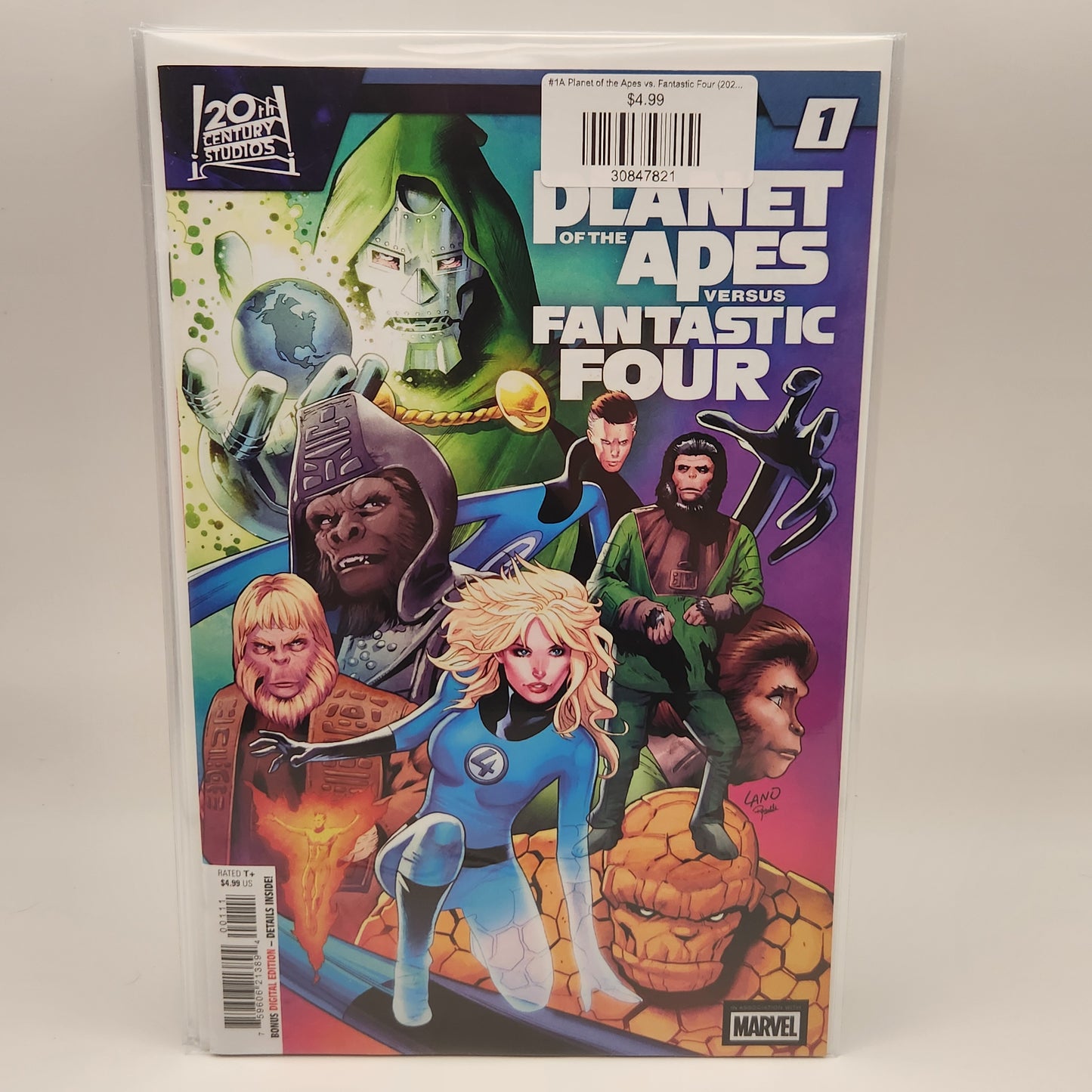 #1A Planet of the Apes vs. Fantastic Four (2026 Marvel)