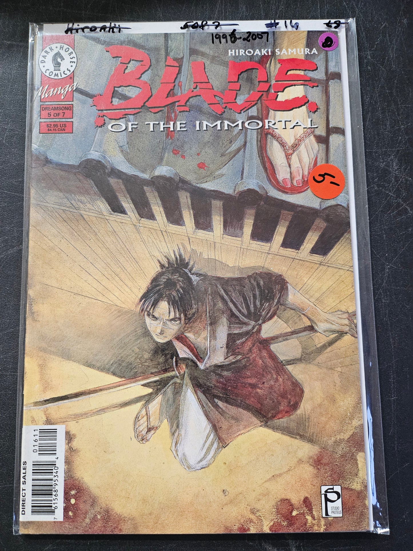 Blade of the Immortal – Dark Horse Comics – (1996–2007) – Volume 1 - #16