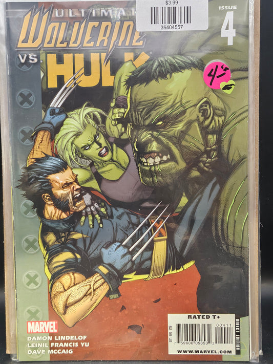 #4 Ultimate Wolverine vs. Hulk (2006)