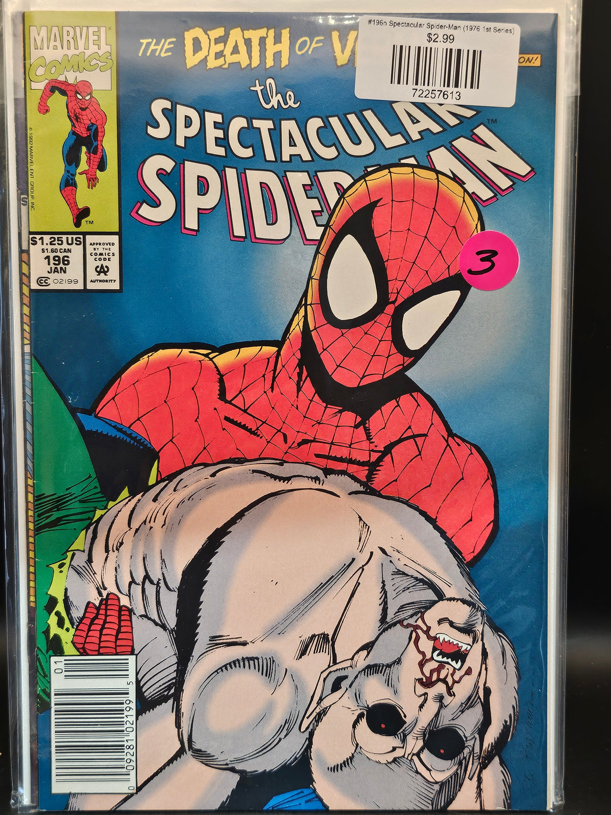 #196n Spectacular Spider-Man (1976 1st Series)