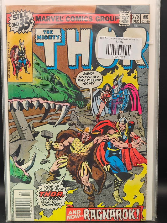 #278 Thor (1962 Marvel 1st Series Journey Into Mystery)