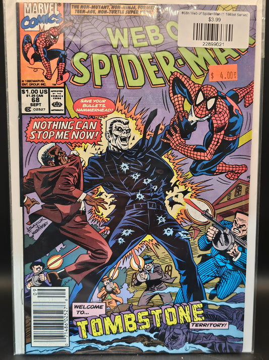 #68n Web of Spider-Man (1985 1st Series)