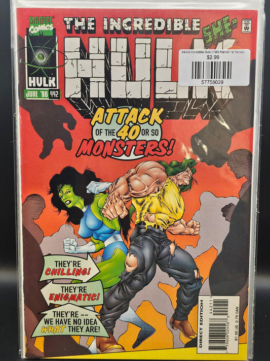 #442d Incredible Hulk (1962 Marvel 1st Series)