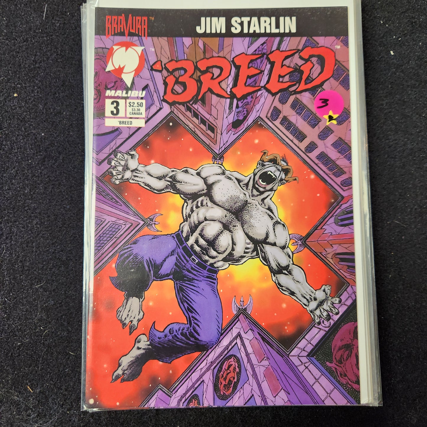 Breed – Malibu Comics / Bravura – (1994) – Volume 1 – Limited Series - #3 of 6