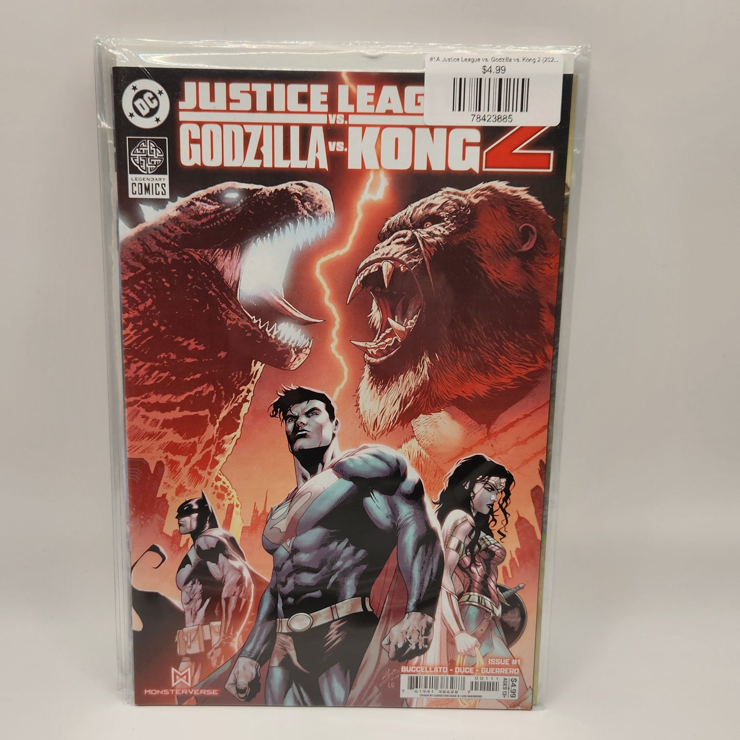 #1A Justice League vs. Godzilla vs. Kong 2 (2025 DC)