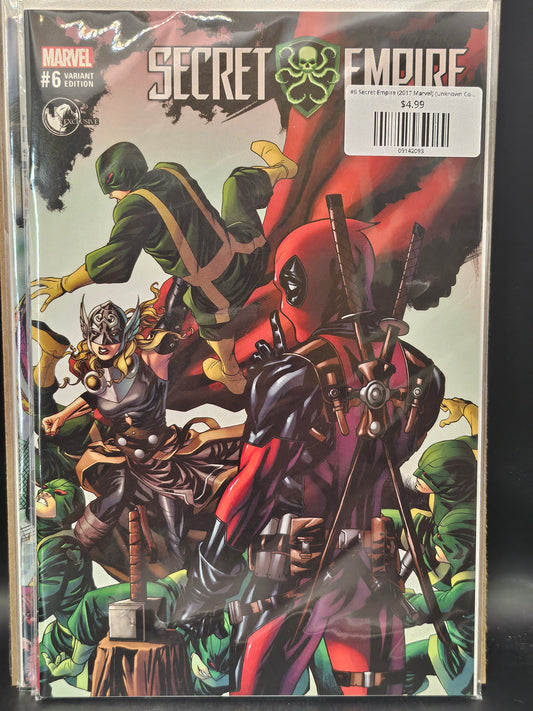 #6 Secret Empire (2017 Marvel) (Unknown Comics Exclusive)
