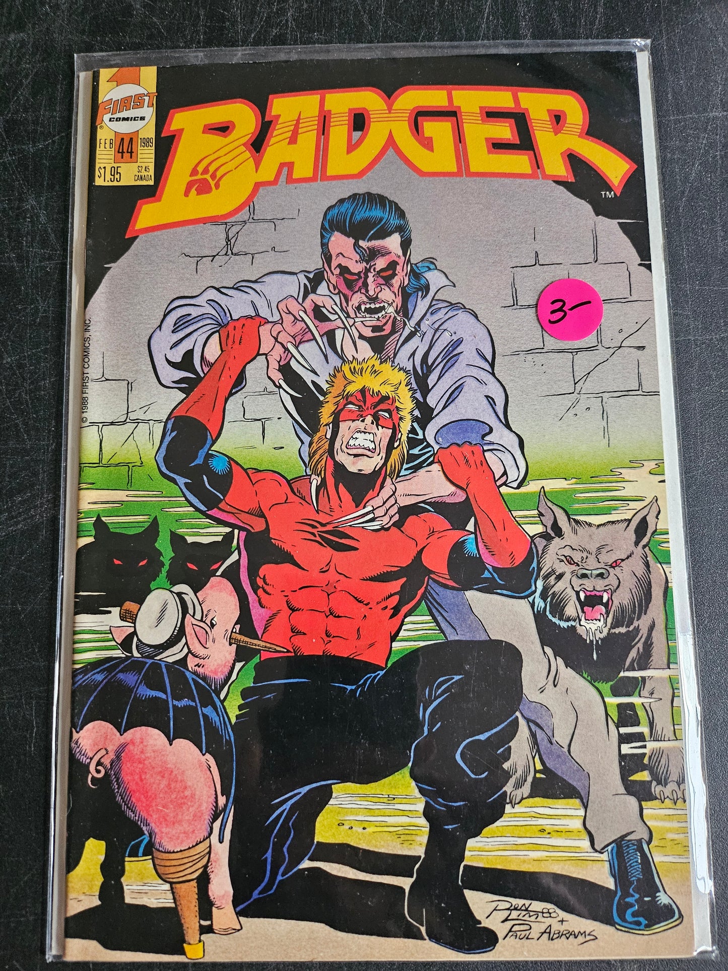 Badger – Capital/First Comics – (1983–1991) – Volume 1 – #44