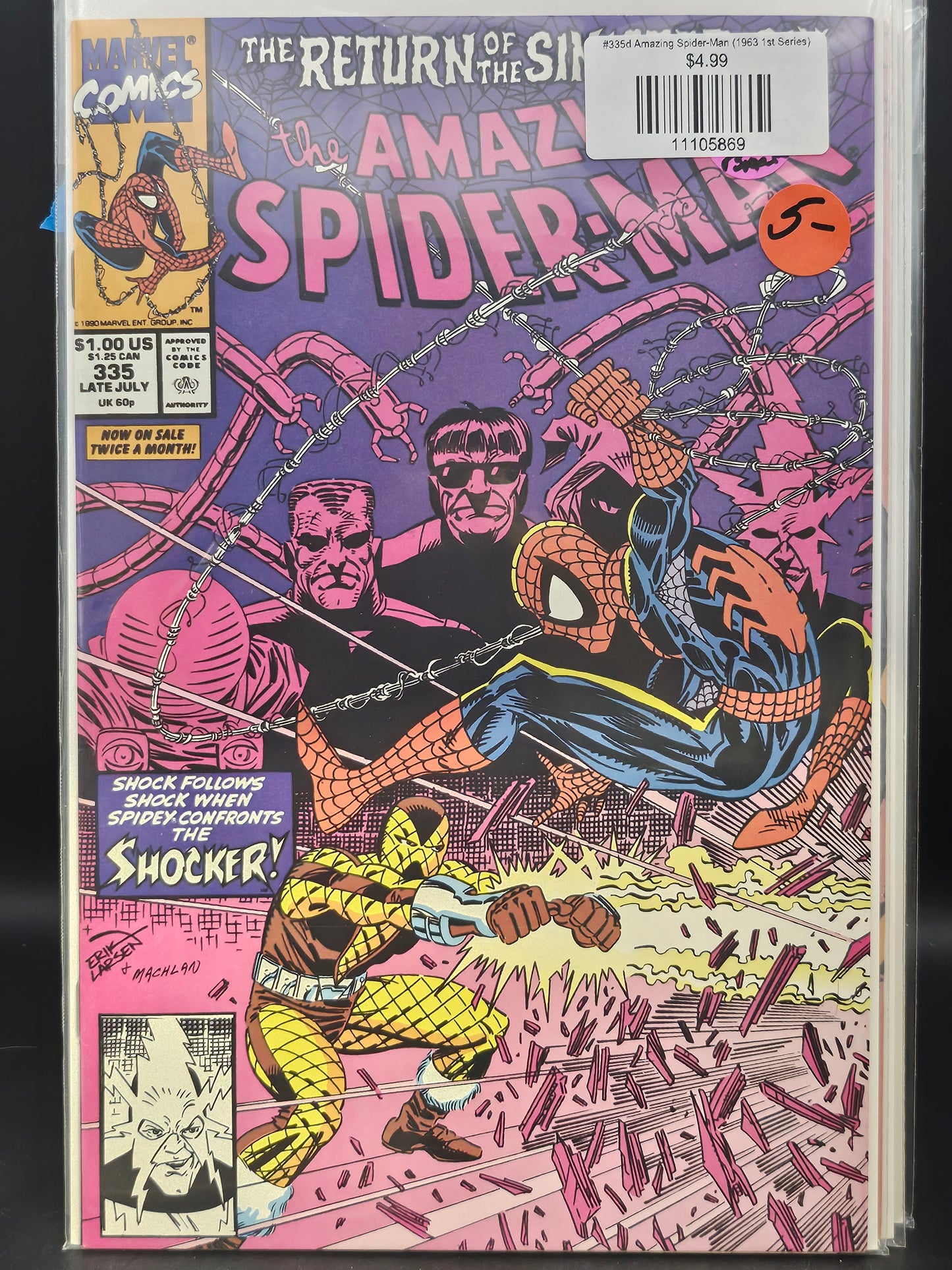 #335d Amazing Spider-Man (1963 1st Series)