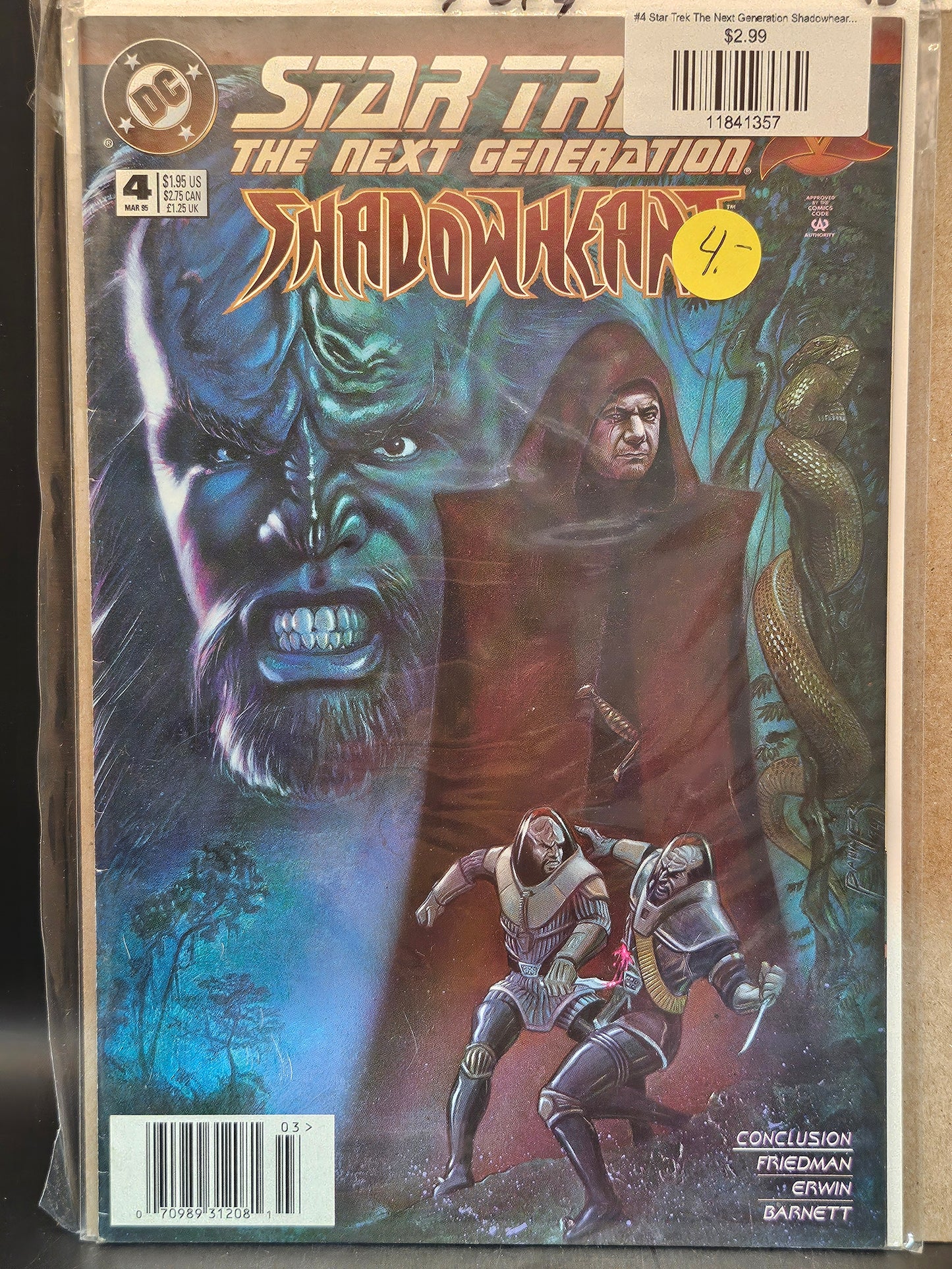 #4 Star Trek The Next Generation Shadowheart (1994)