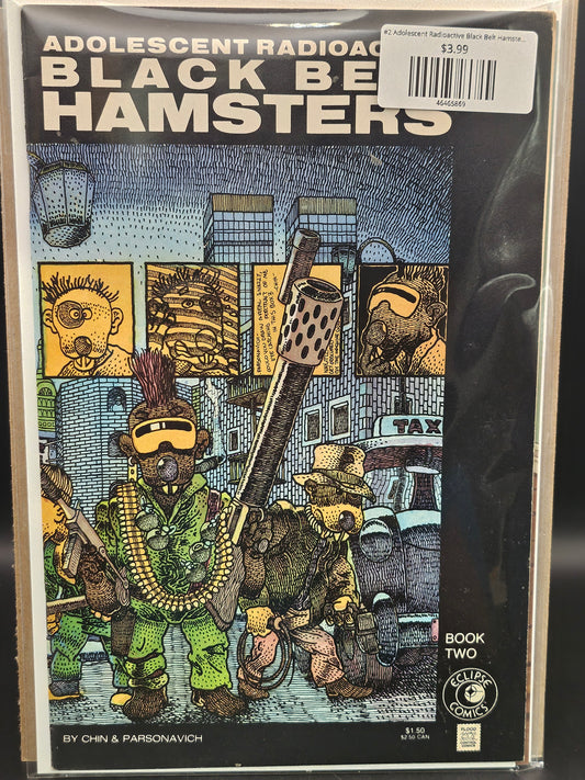 #2 Adolescent Radioactive Black Belt Hamsters (1986)