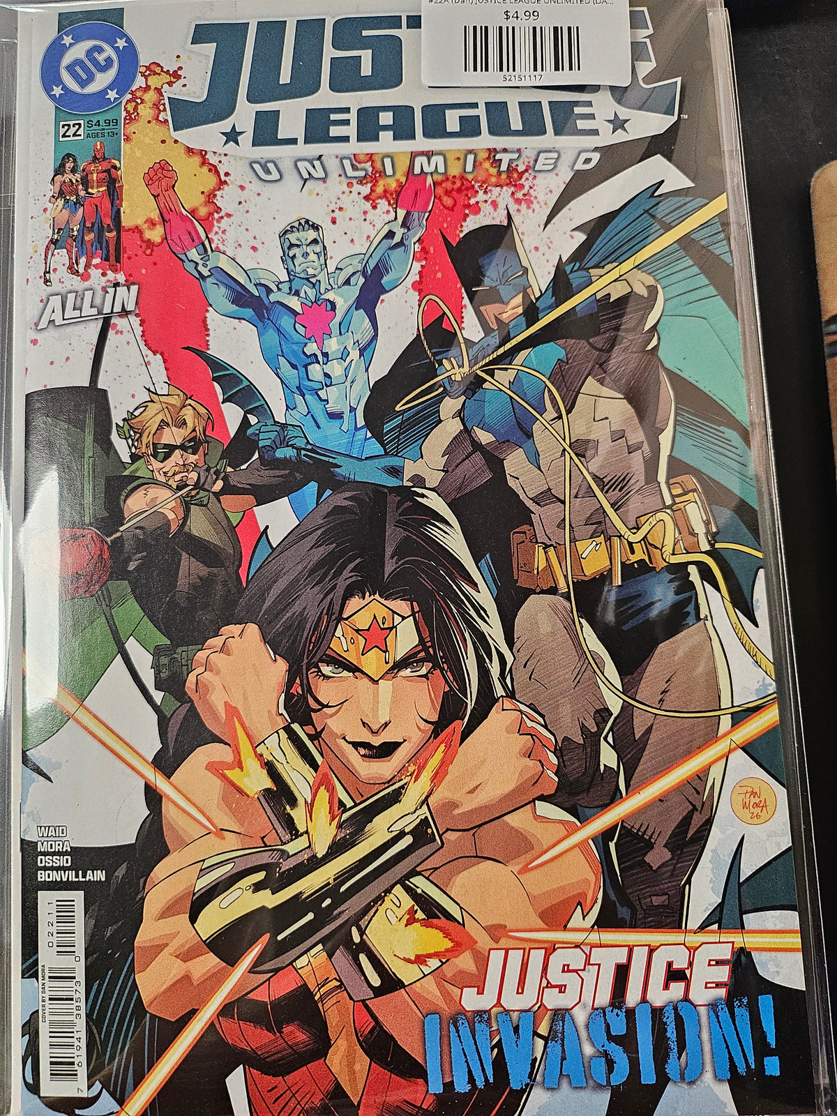 #22A (Dan) JUSTICE LEAGUE UNLIMITED (DAN MORA)