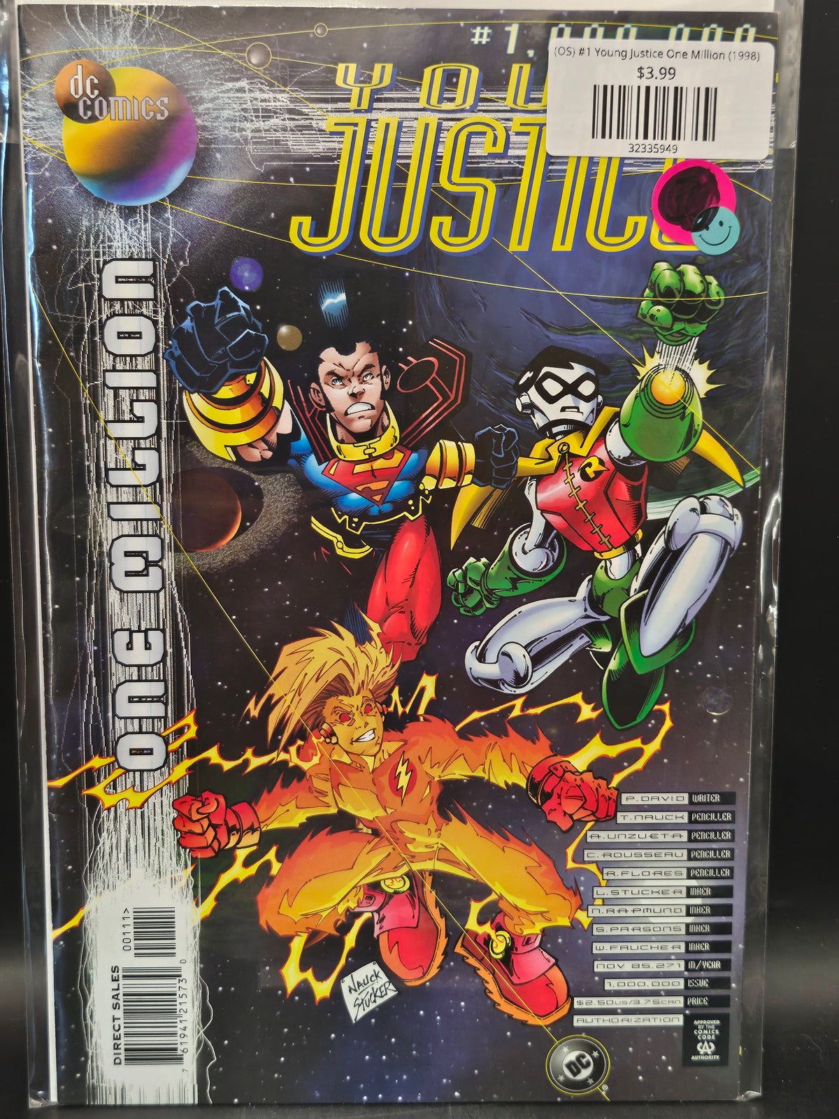 (OS) #1 Young Justice One Million (1998)
