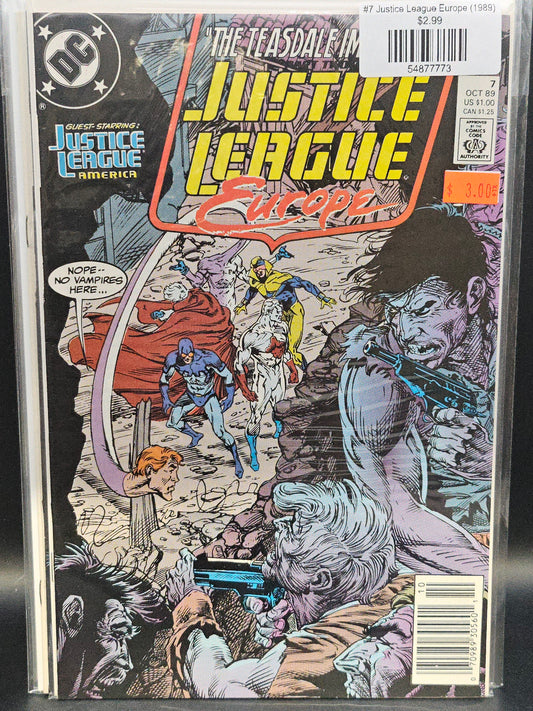 #7 Justice League Europe (1989)