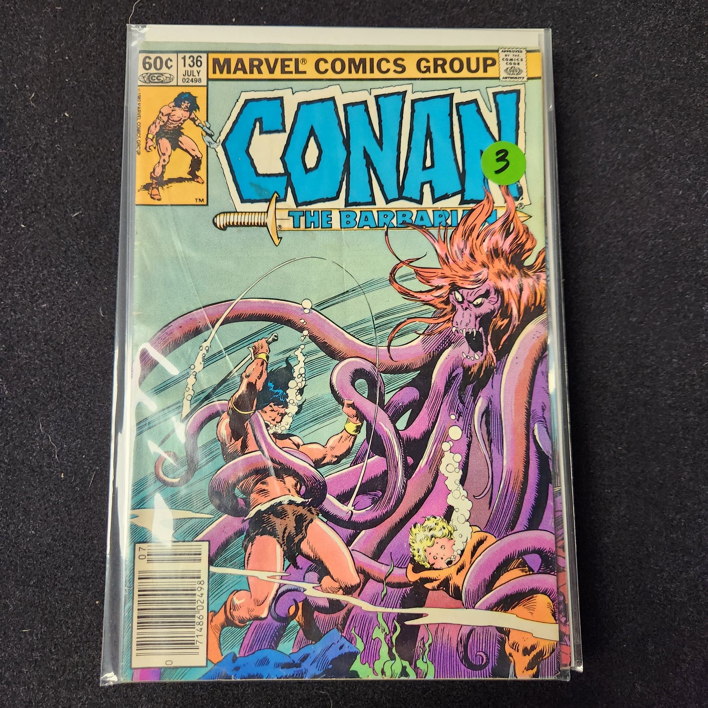 Conan the Barbarian – Marvel Comics – 1970–1993 – Volume 1 – Ongoing Series – #136