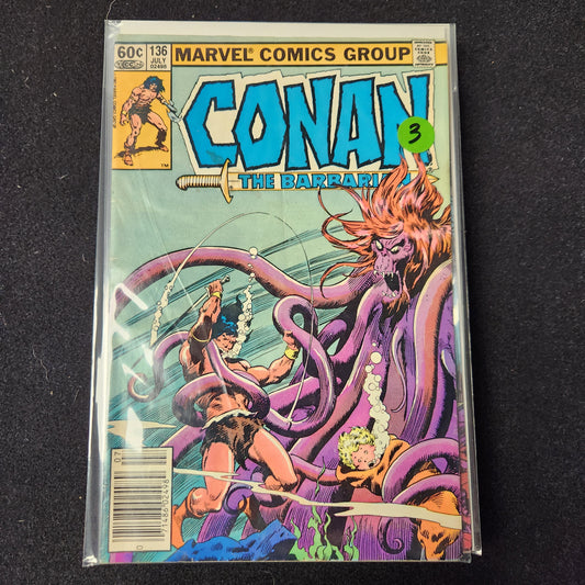 Conan the Barbarian – Marvel Comics – 1970–1993 – Volume 1 – Ongoing Series – #136