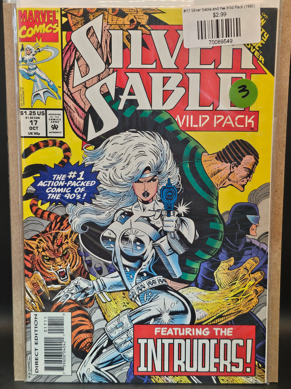 #17 Silver Sable and the Wild Pack (1992)