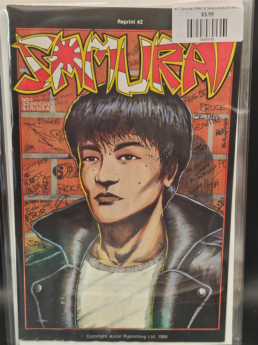 #1C Samurai (1986 1st Series Aircel) (3rd Printing)