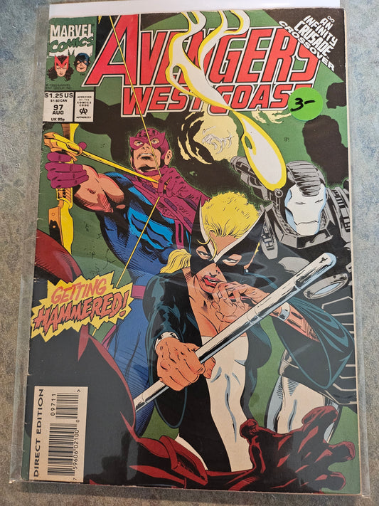 Avengers West Coast – Marvel Comics – (1989–1994) – Volume 1 – #97