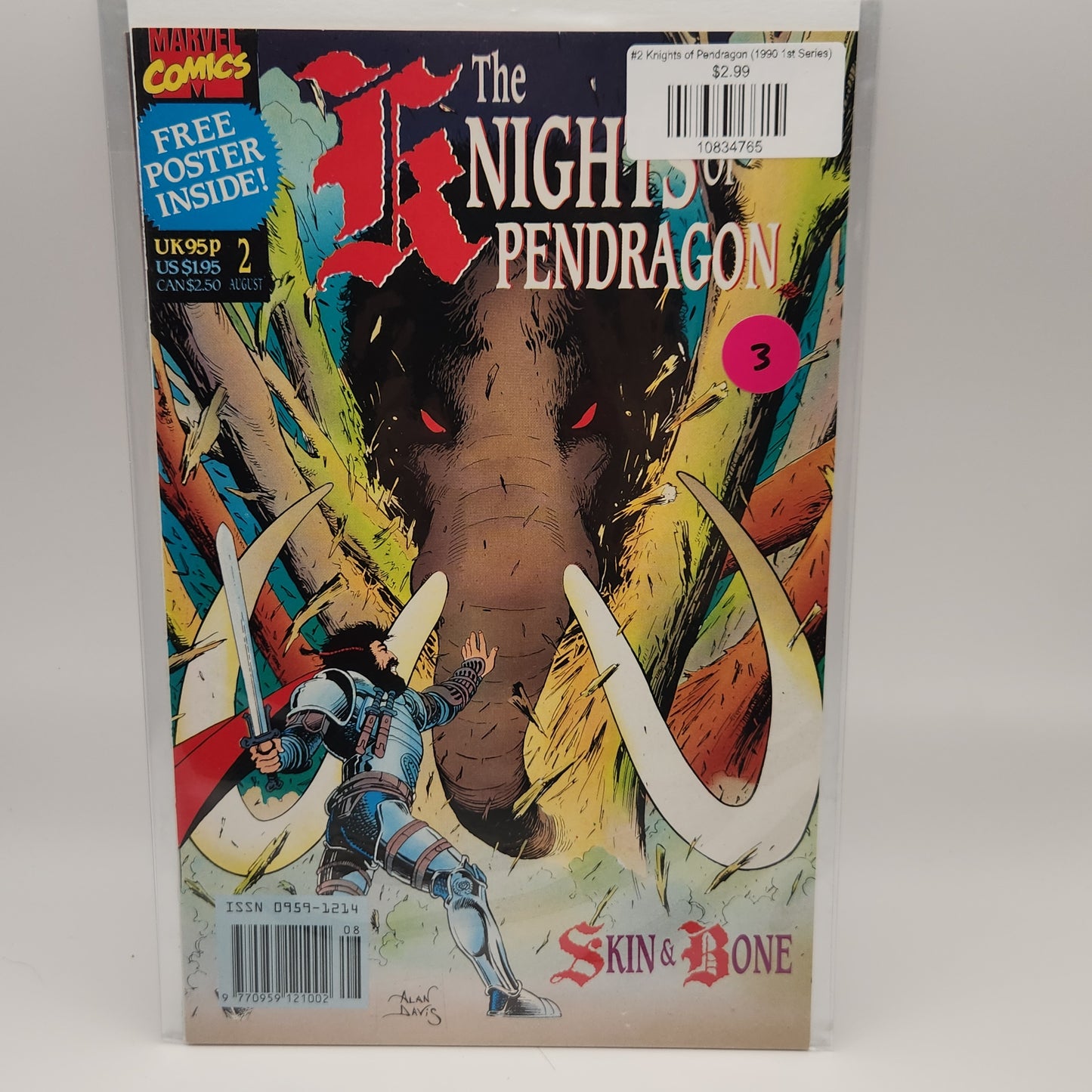 #2 Knights of Pendragon (1990 1st Series)
