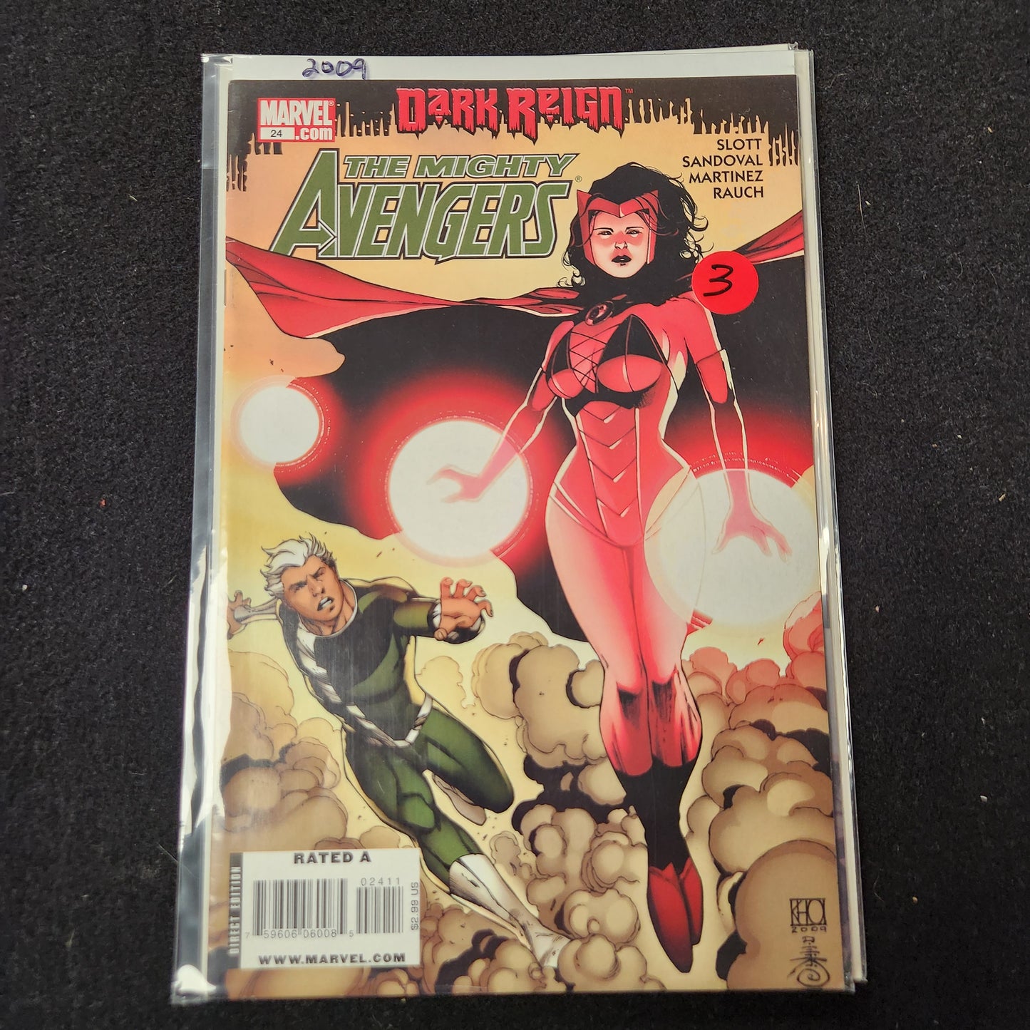 Mighty Avengers #24 (2007-10) red $3