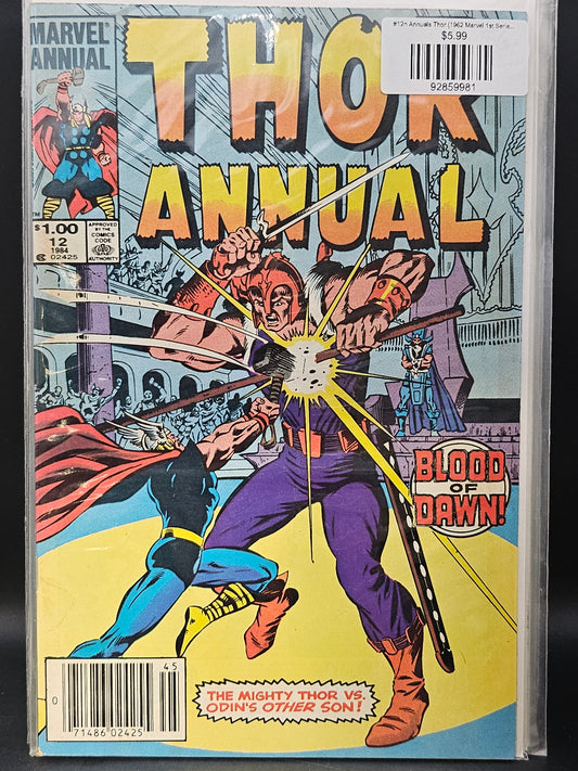 #12n Annuals Thor (1962 Marvel 1st Series Journey Into Mystery)