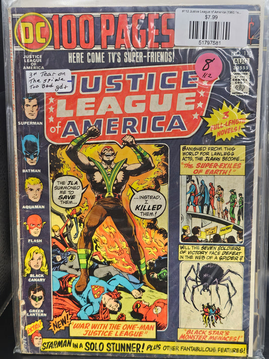 #112 Justice League of America (1960 1st Series)