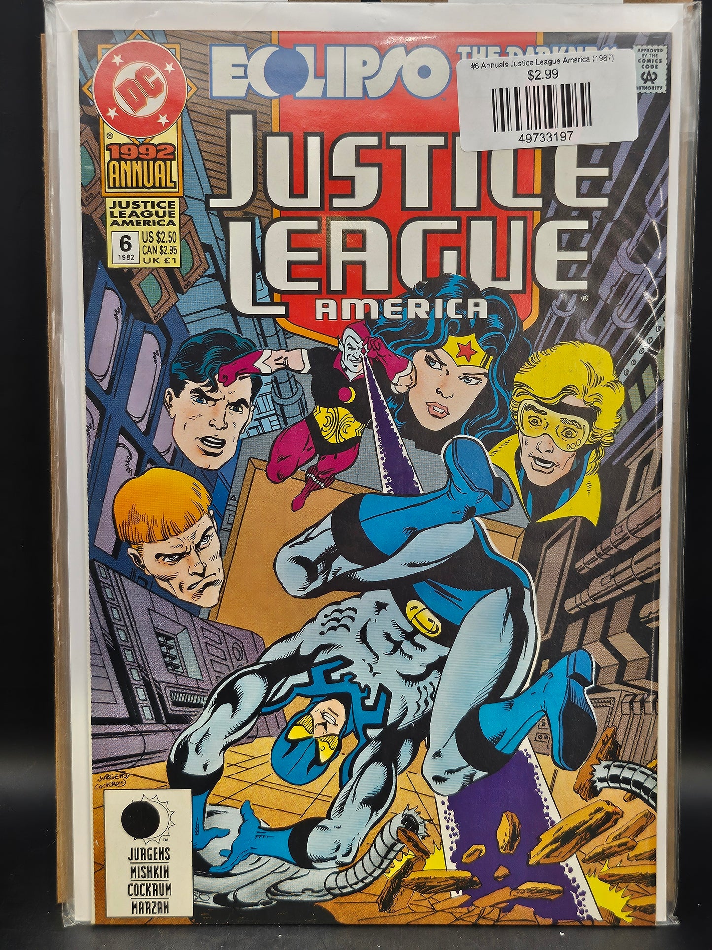 #6 Annuals Justice League America (1987)