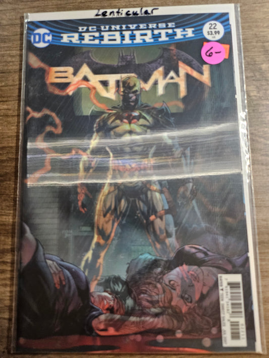 Batman – DC Comics – (2016–2026) – Volume 3 – #22 - Cover C Lenticular Variant