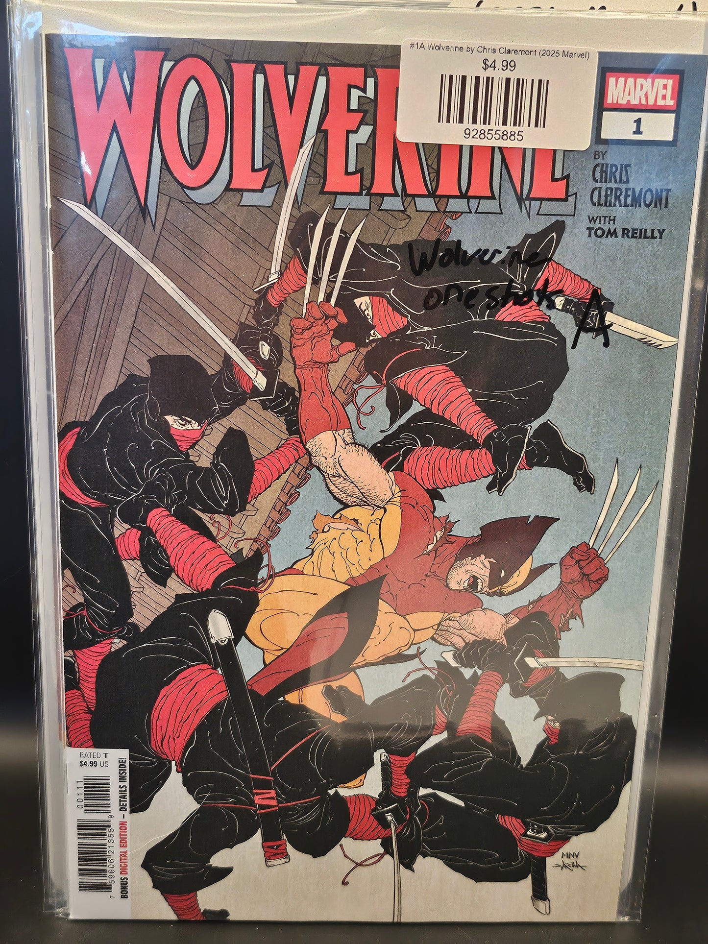 #1A Wolverine by Chris Claremont (2025 Marvel)