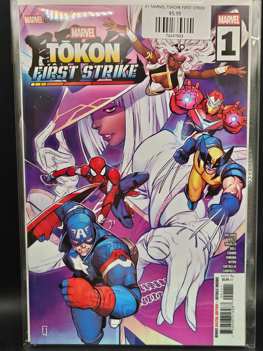 #1 MARVEL TOKON: FIRST STRIKE
