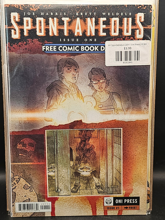 #1 Spontaneous (2011 Oni Press) FCBD