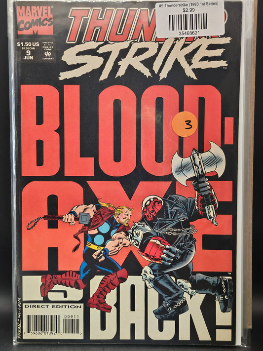 #9 Thunderstrike (1993 1st Series)