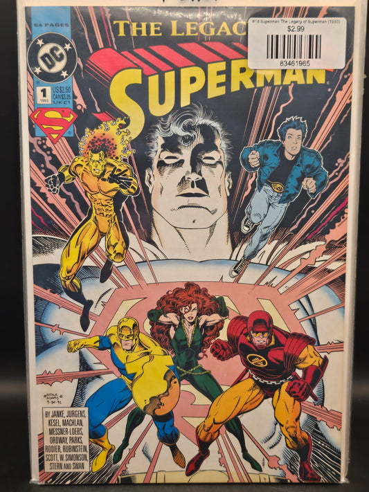 #1d Superman The Legacy of Superman (1993)