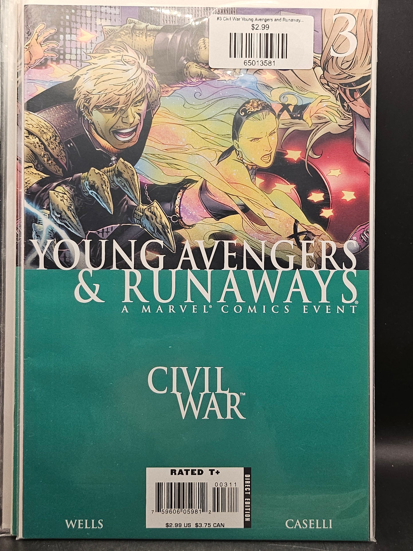 #3 Civil War Young Avengers and Runaways (2006)