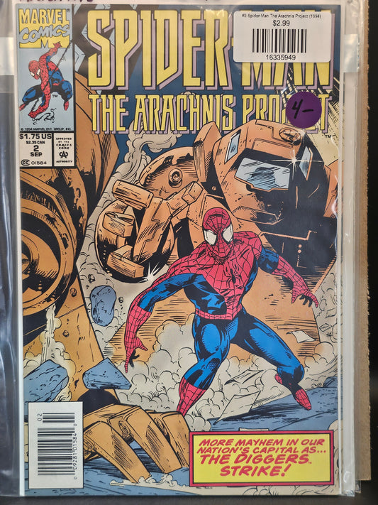 #2 Spider-Man The Arachnis Project (1994)